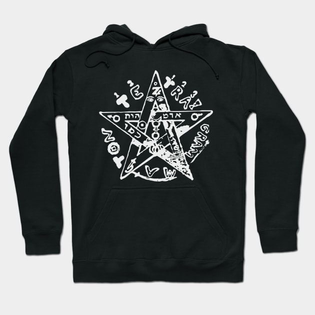 Tetragrammaton Blotter Art Hoodie by BlotterArt